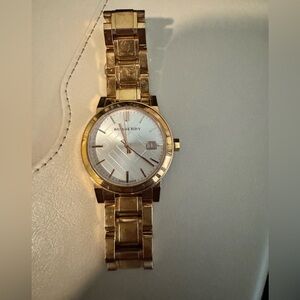 Rose Gold Burberry Watch